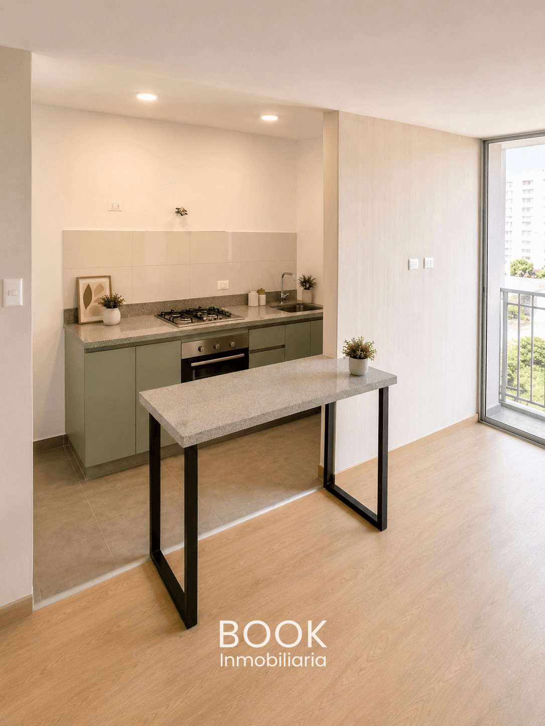 Cocina abierta